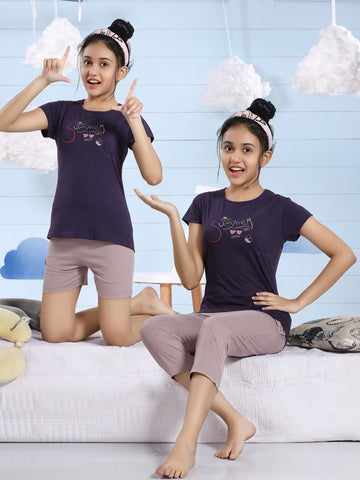 A banner image showcasing 20% - 30% off on kids night wear collection